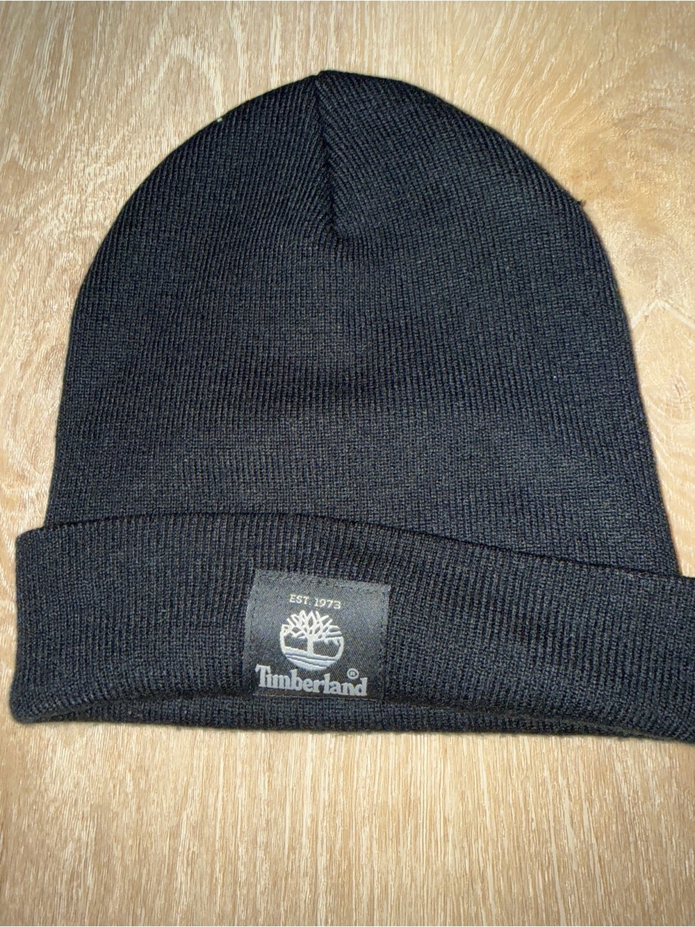 Timberland Black & Mustard Brown Beanie Hats Bundle - Picture 3 of 4